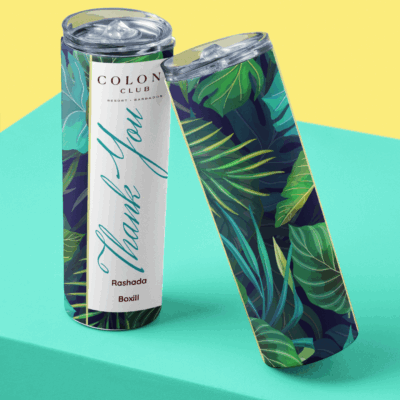 colony club - tumblers - barbados